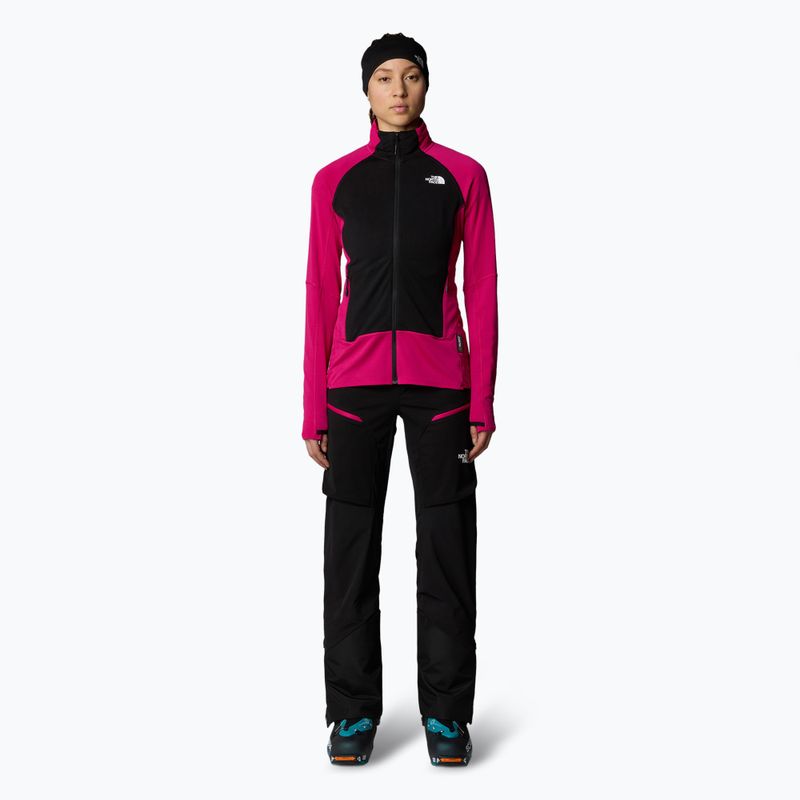 Dámske skitouringové nohavice The North Face Alstorm Hybrid black/pink primose 2