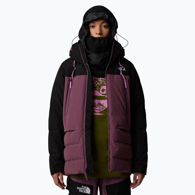 Dámska lyžiarska bunda The North Face Pallie Down midnight mauve/black 4