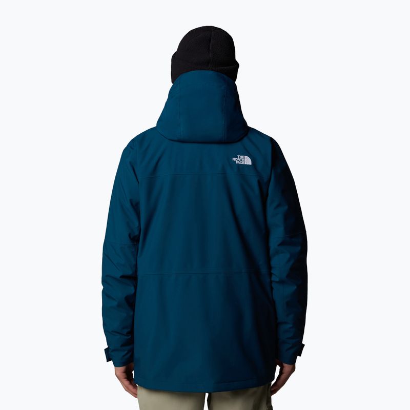 Pánska snowboardová bunda The North Face Fourbarrel Triclimate midnight petrol/algae blue 3
