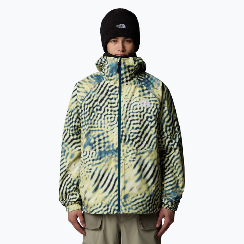 Pánska lyžiarska bunda The North Face Build Up Jacket nettle the lift print