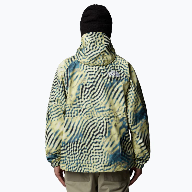 Pánska lyžiarska bunda The North Face Build Up Jacket nettle the lift print 3