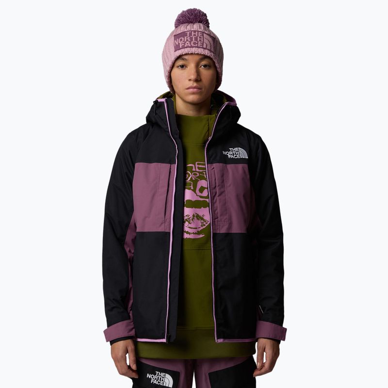 Dámska lyžiarska bunda The North Face Namak Insulated black/midnight mauve 4