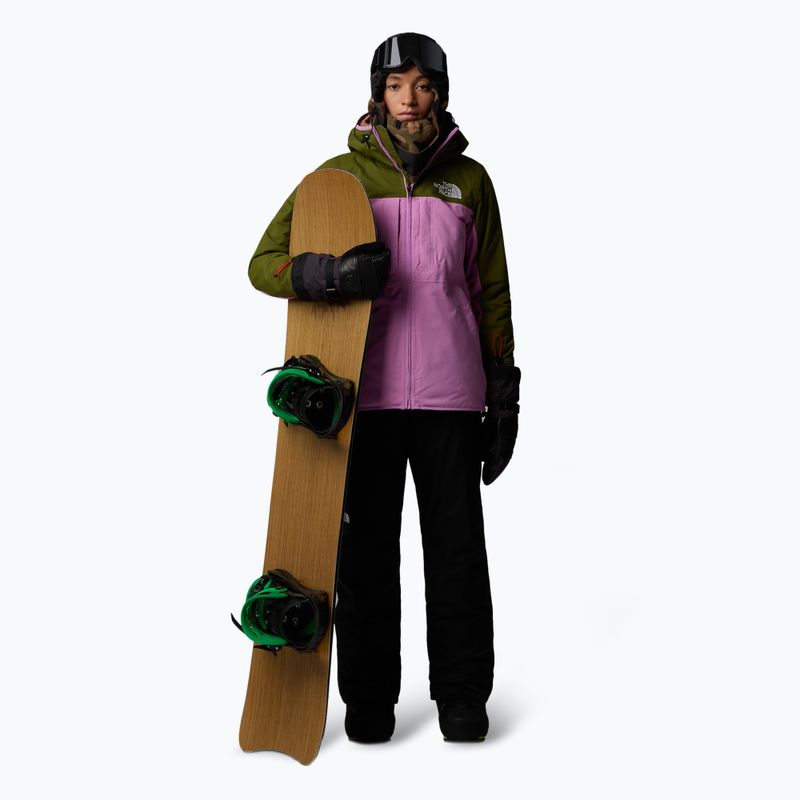 Dámska lyžiarska bunda The North Face Namak Insulated forest olive/dragonfruit 2
