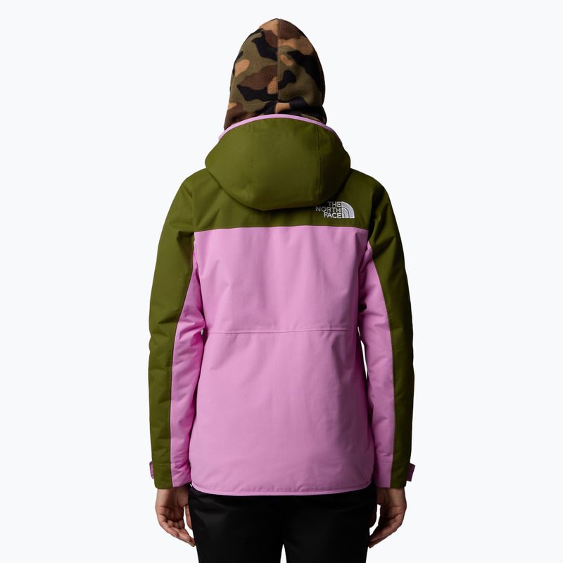 Dámska lyžiarska bunda The North Face Namak Insulated forest olive/dragonfruit 3