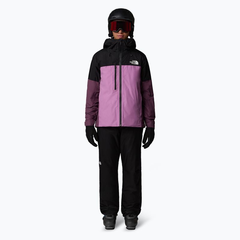 Dámska lyžiarska bunda The North Face Dawnstrike GTX Insulated black/dragonfruit/midnight mauve 2