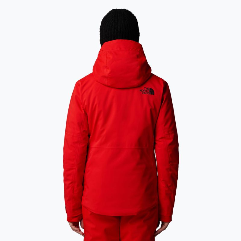 Dámska lyžiarska bunda The North Face Lenado fiery red 3