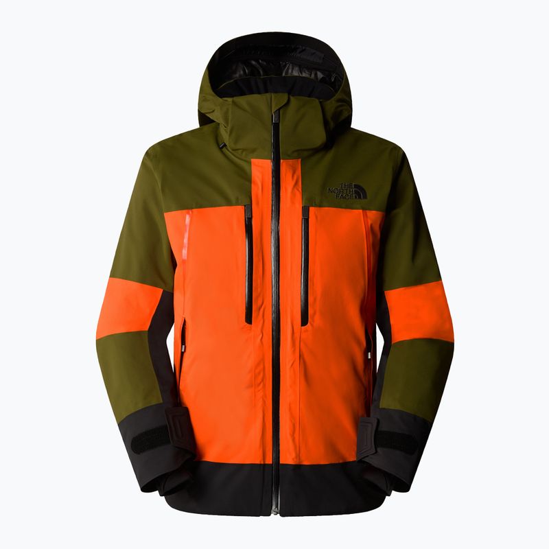 Pánska lyžiarska bunda The North Face Snowsquall orange/forest olive 5