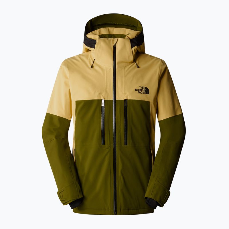 Pánska lyžiarska bunda The North Face Chakal lichen gold/forest olive 5