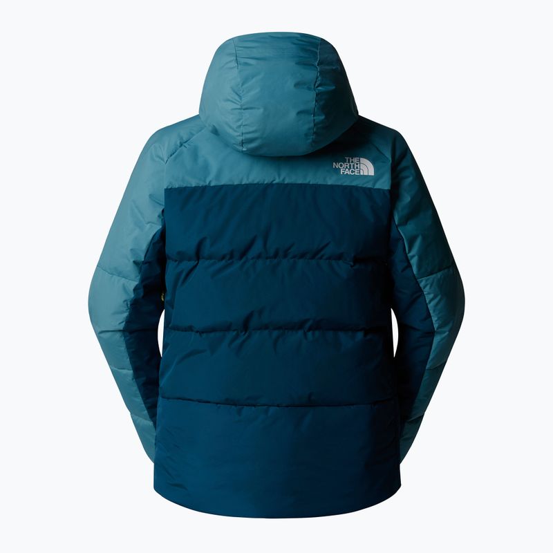 Pánska lyžiarska bunda The North Face Corefire Down Windstopper Jacket midnight petrol/algae blue 6