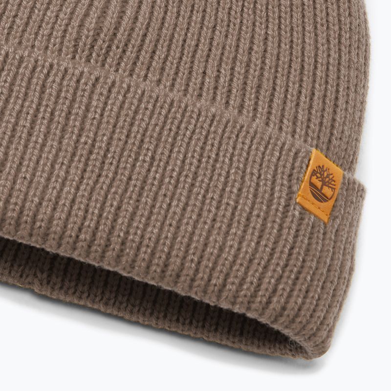 Zimná čiapka Timberland Fisherman Beanie chocolate chips 2