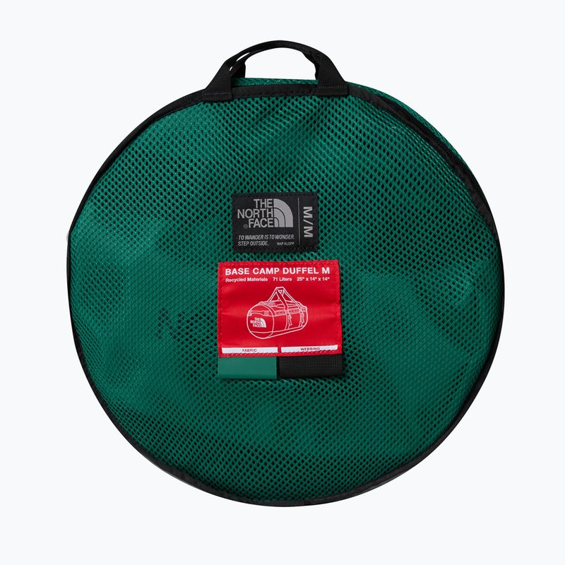 Cestovná taška The North Face Base Camp Duffel M 71 l evergreen/black 2
