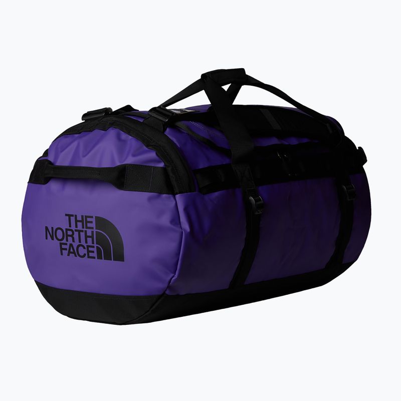 Cestovná taška The North Face Base Camp Duffel L 95 l peak purple/black