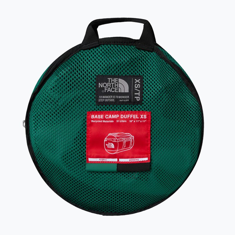 Travel bag The North Face Base Camp Duffel XS 31 l evergreen/black 2