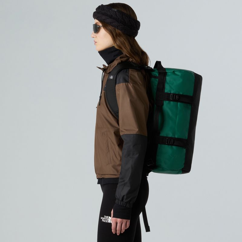 Travel bag The North Face Base Camp Duffel XS 31 l evergreen/black 6