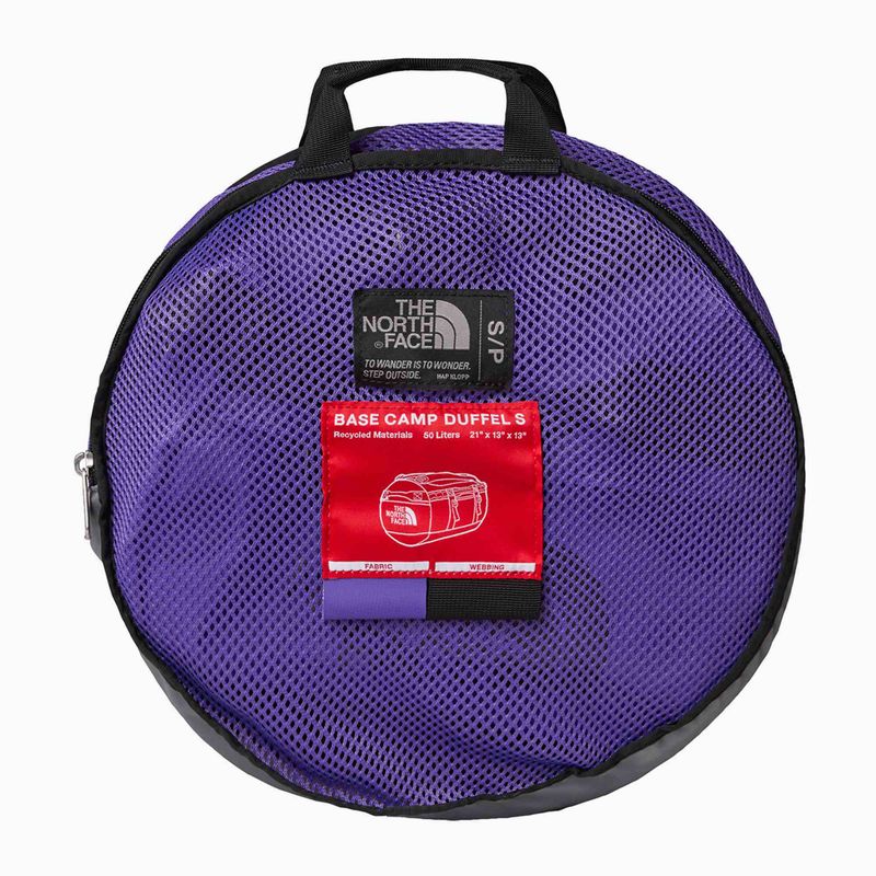 Cestovná taška The North Face Base Camp Duffel S 50 l peak purple/black 3