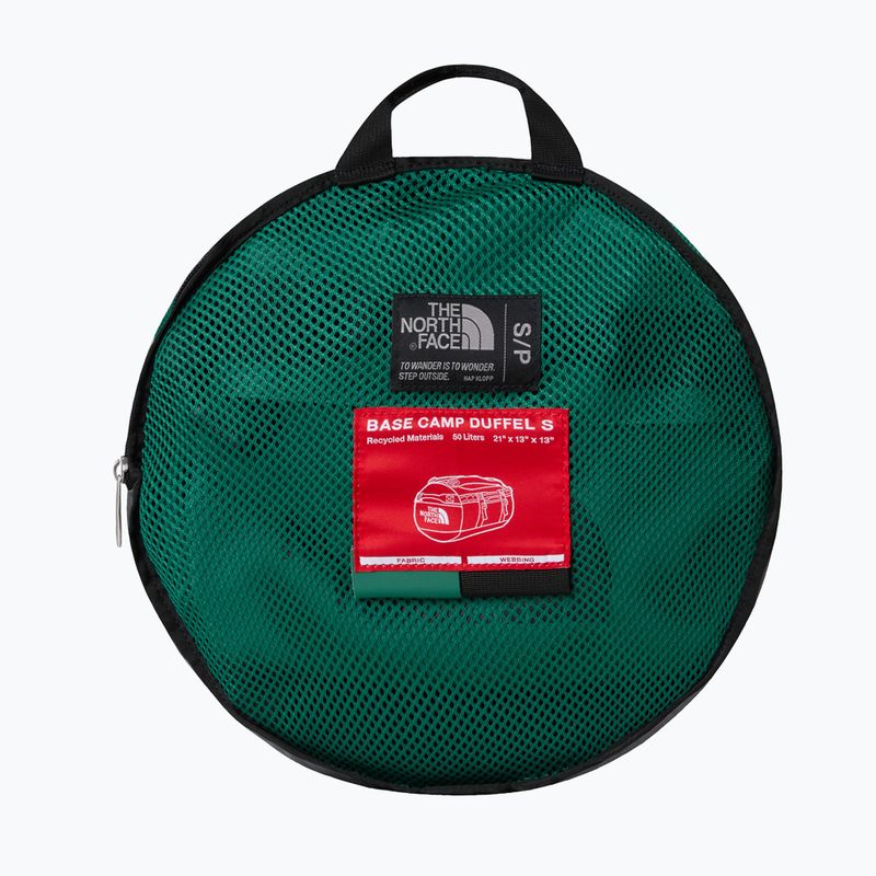 Cestovná taška The North Face Base Camp Duffel S 50 l evergreen/black 2