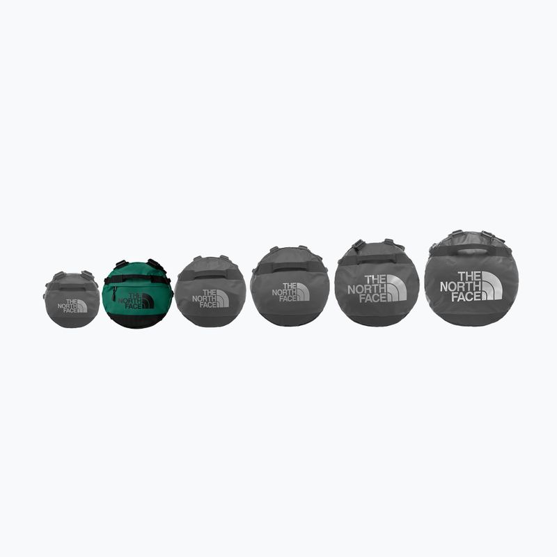 Cestovná taška The North Face Base Camp Duffel S 50 l evergreen/black 5