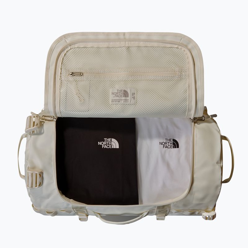 Cestovná taška The North Face Base Camp Duffel S 50 l white dune/white 4