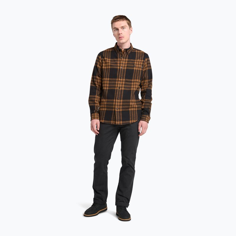 Pánska košeľa Timberland Solucell Plaid Shirt umber yd 2