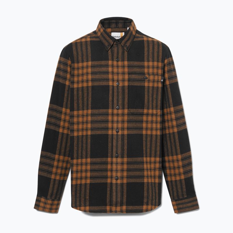 Pánska košeľa Timberland Solucell Plaid Shirt umber yd 5