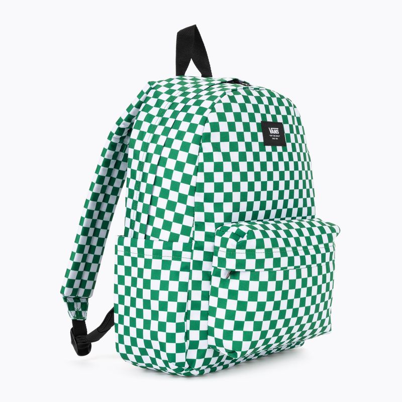 Vans Old Skool Grom Check 18 l zelený detský mestský batoh 2