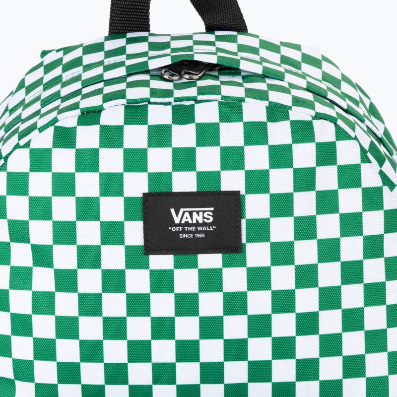 Vans Old Skool Grom Check 18 l zelený detský mestský batoh 5