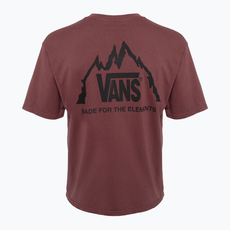 Pánske tričko Vans MTE Crestline T-Shirt bitter chocolate 2