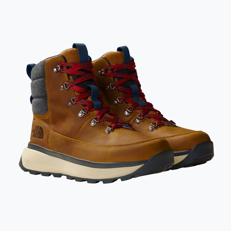 Pánske snehové topánky The North Face Bergen Leather WP timber tan/red 9