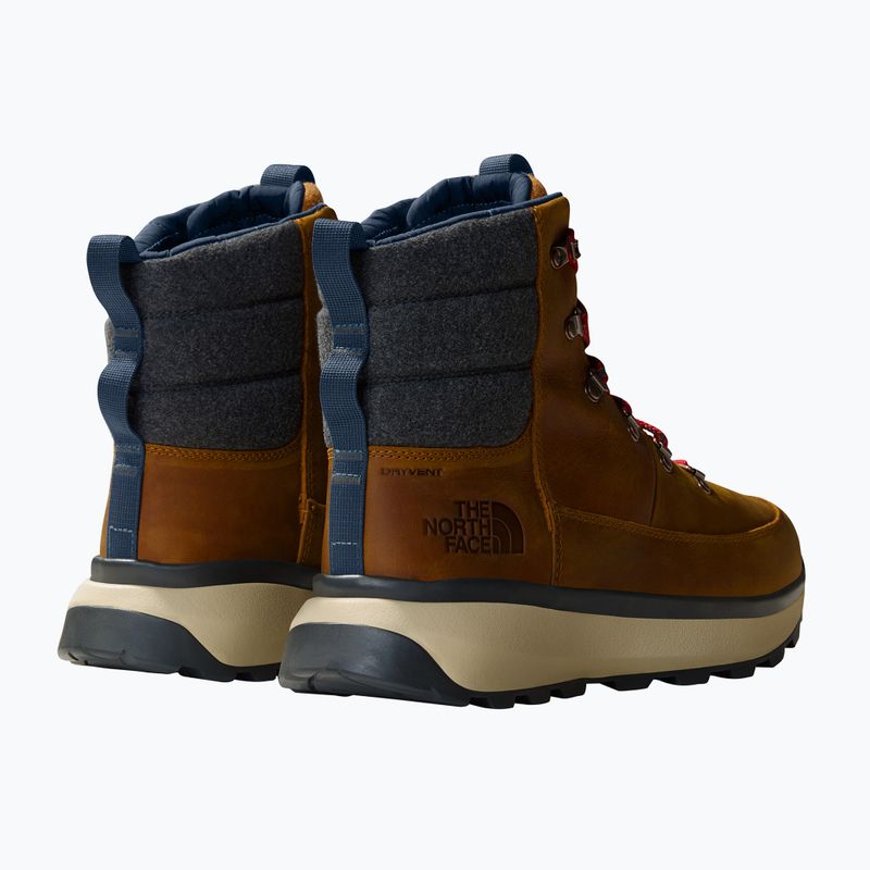 Pánske snehové topánky The North Face Bergen Leather WP timber tan/red 10