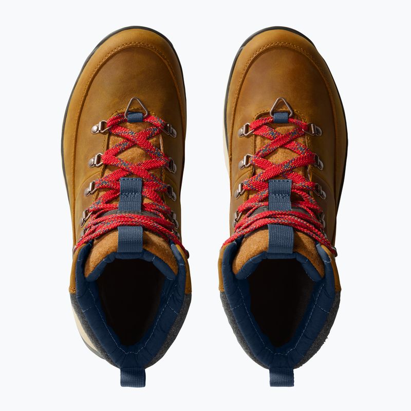 Pánske snehové topánky The North Face Bergen Leather WP timber tan/red 11