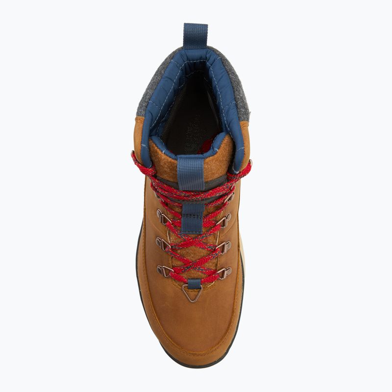 Pánske snehové topánky The North Face Bergen Leather WP timber tan/red 5