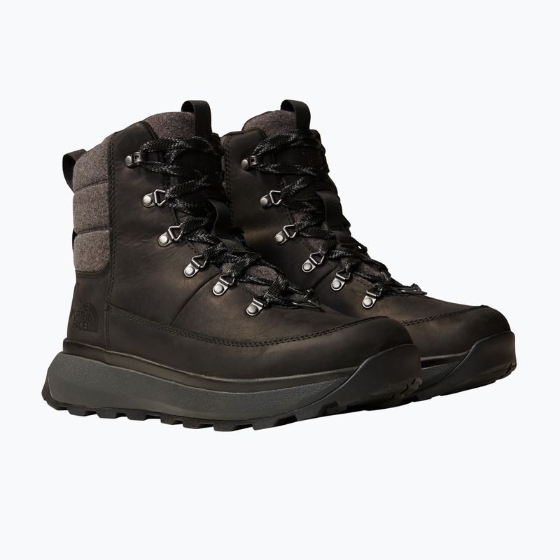 Pánske snehové topánky The North Face Bergen Leather WP black/black 8