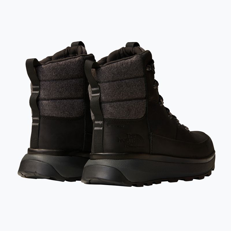 Pánske snehové topánky The North Face Bergen Leather WP black/black 10