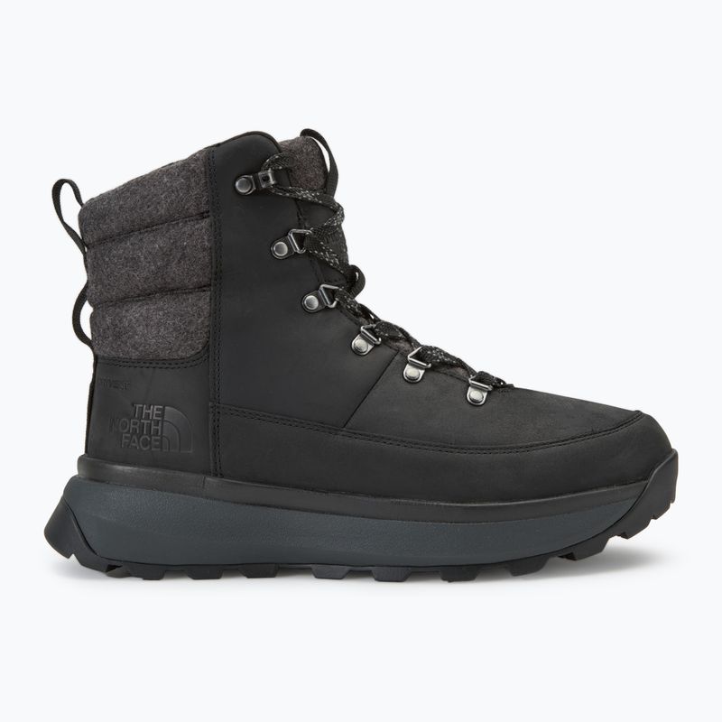 Pánske snehové topánky The North Face Bergen Leather WP black/black 2