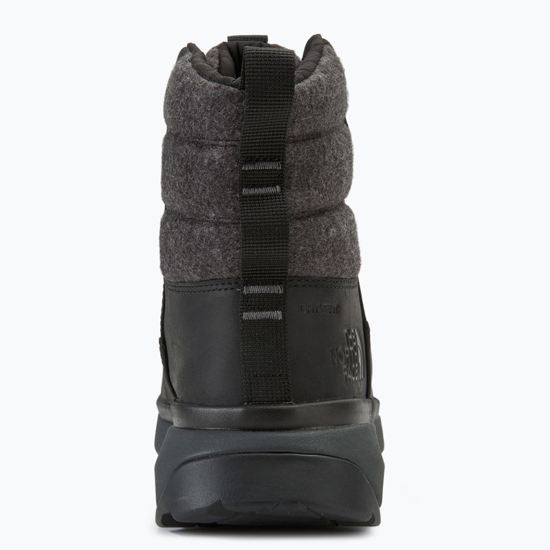 Pánske snehové topánky The North Face Bergen Leather WP black/black 6