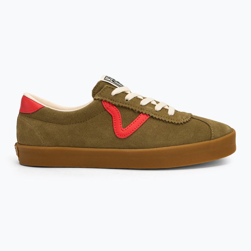 Topánky Vans Sport Low gum pop olive/red 2
