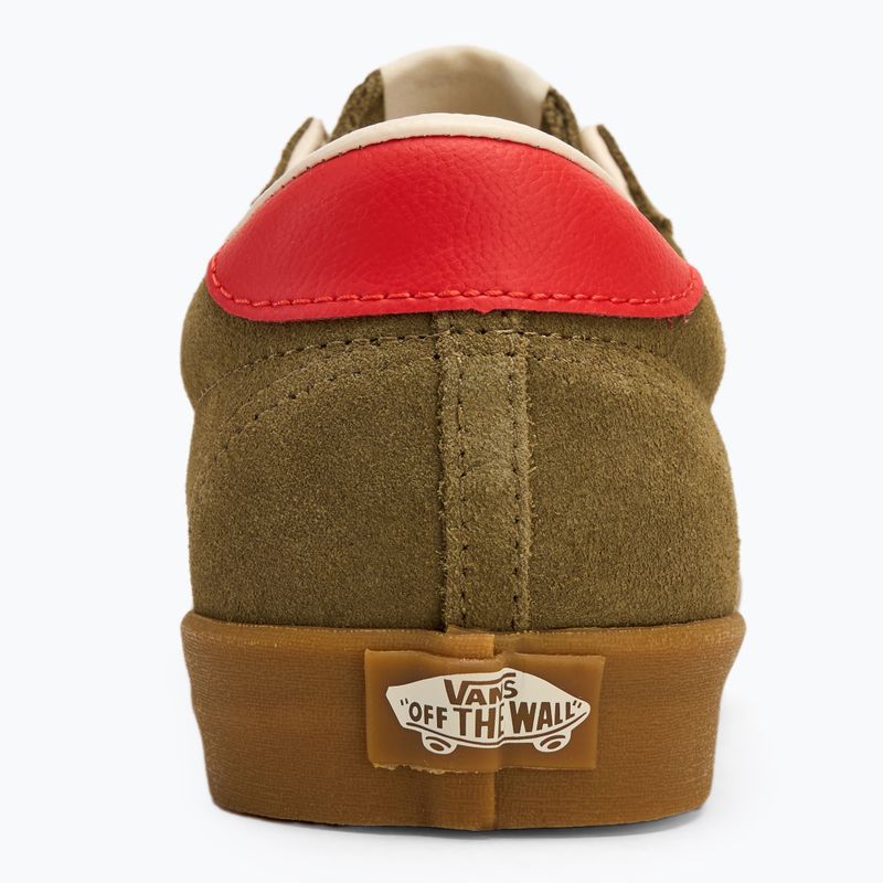 Topánky Vans Sport Low gum pop olive/red 6