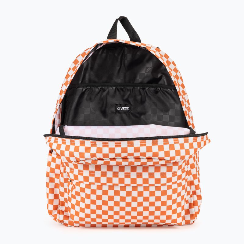 Vans Old Skool Check 22 l karneolový mestský batoh 4