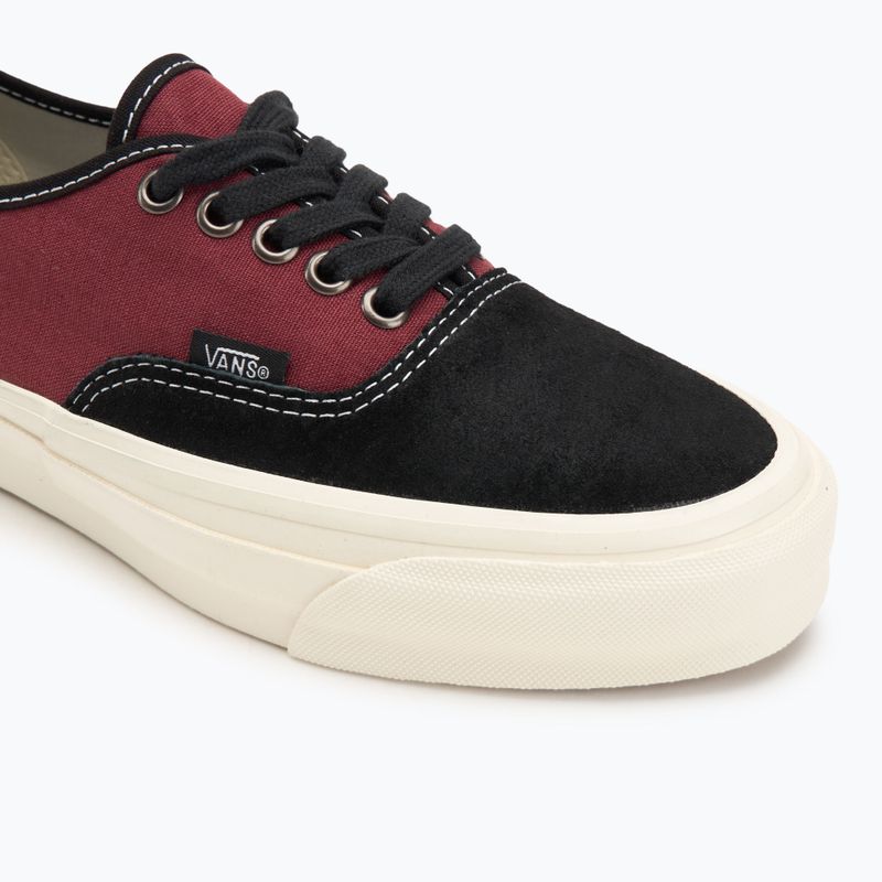 Topánky  Vans LX Authentic Reissue 44 black toe/madder brown 7