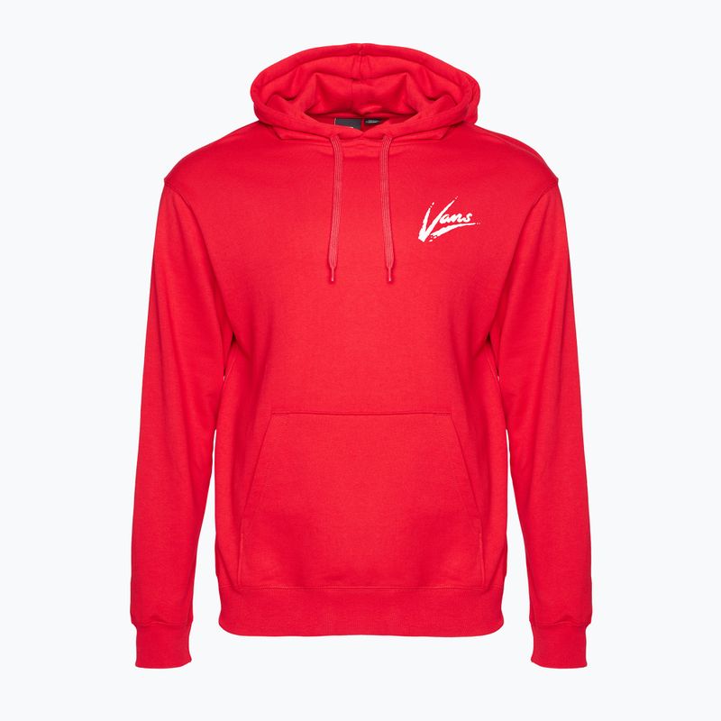 Pánska mikina Vans Dettori Loose Pullover racing red/marshmallow