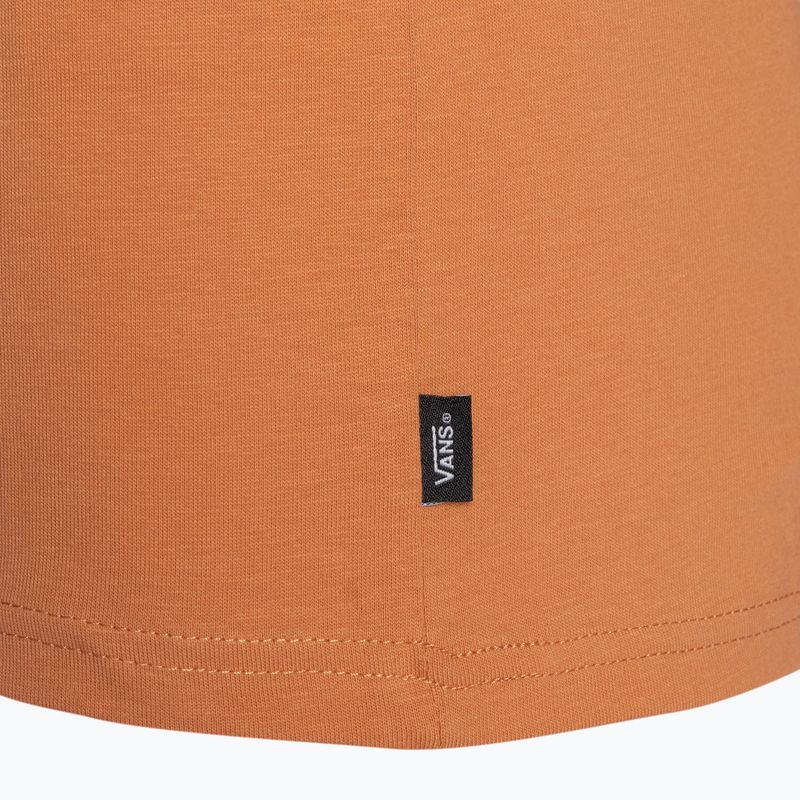 Dámske tričko Vans s logom na ľavej strane hrude carnelian 4