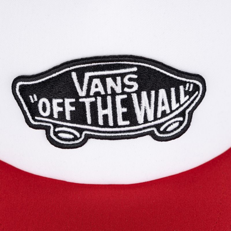 Pánska čiapka Vans Classic Patch Curved Bill Trucker racing red 3