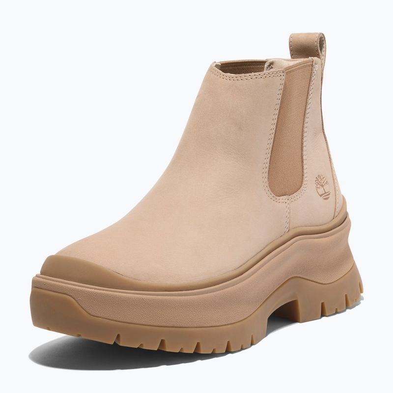 Dámska obuv Timberland Roxie Lane Mid Chelsea light beige nubuck 9