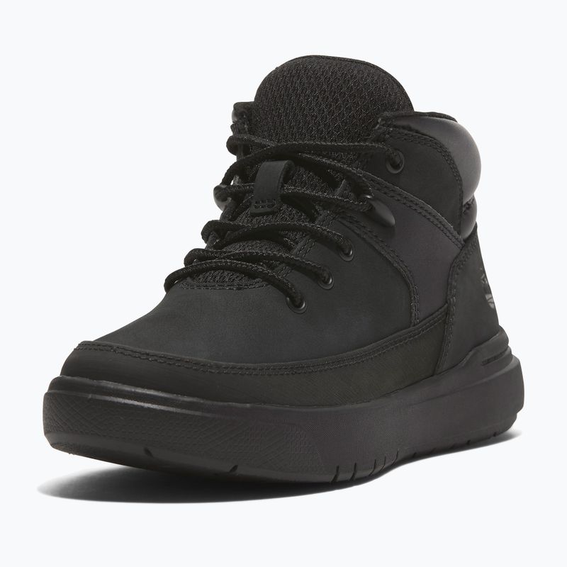 Detská obuv Timberland Seneca Bay Mid Lace blackout nubuck 9