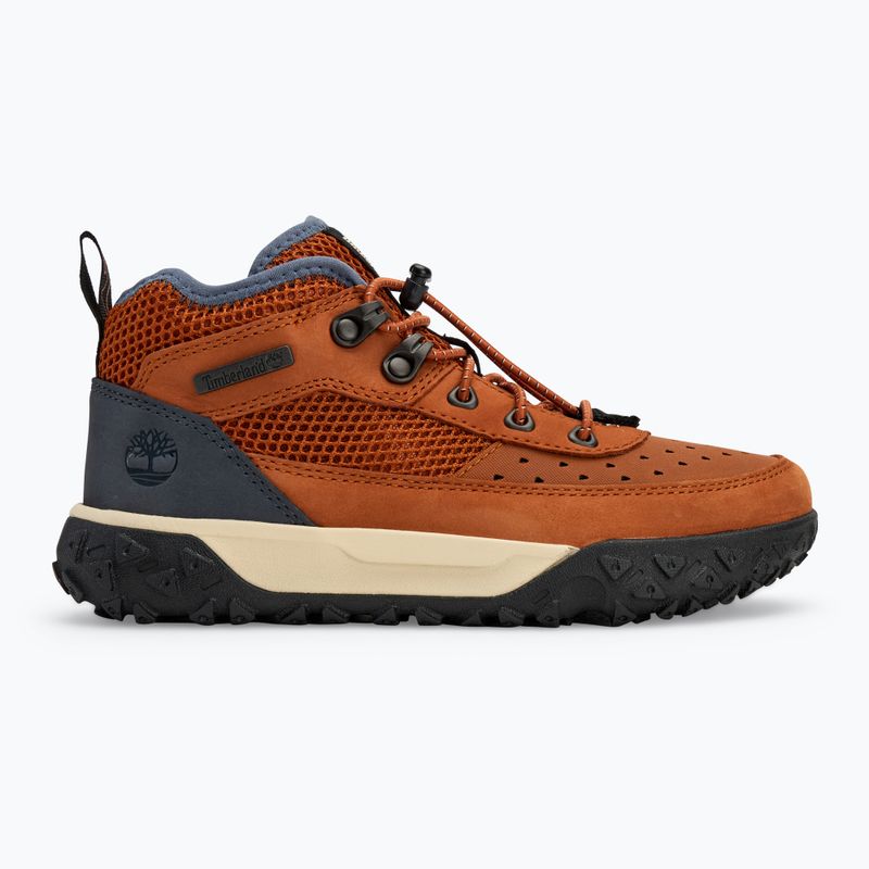 Detská obuv Timberland Greenstride Motion 6 Low Lace dark orange nubuck 2