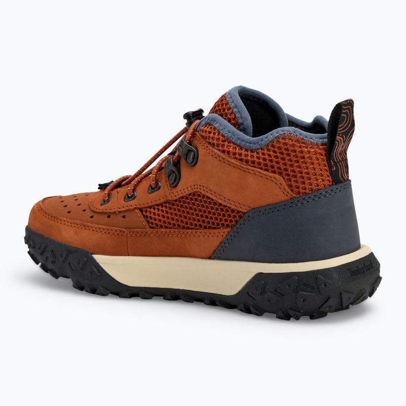 Detská obuv Timberland Greenstride Motion 6 Low Lace dark orange nubuck 3