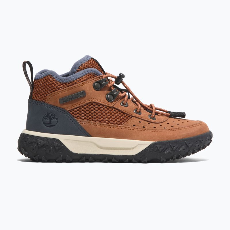 Detská obuv Timberland Greenstride Motion 6 Low Lace dark orange nubuck 10