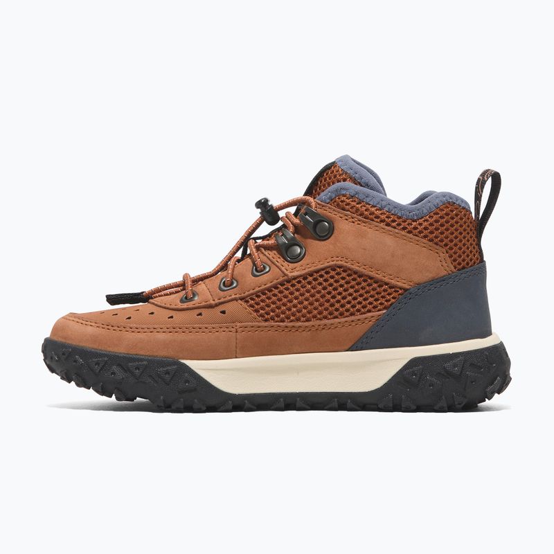 Detská obuv Timberland Greenstride Motion 6 Low Lace dark orange nubuck 11