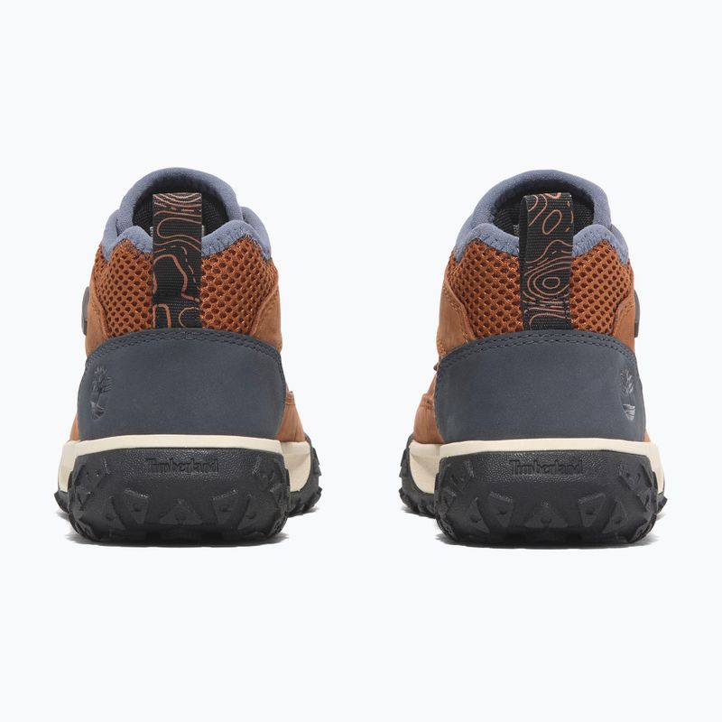 Detská obuv Timberland Greenstride Motion 6 Low Lace dark orange nubuck 12