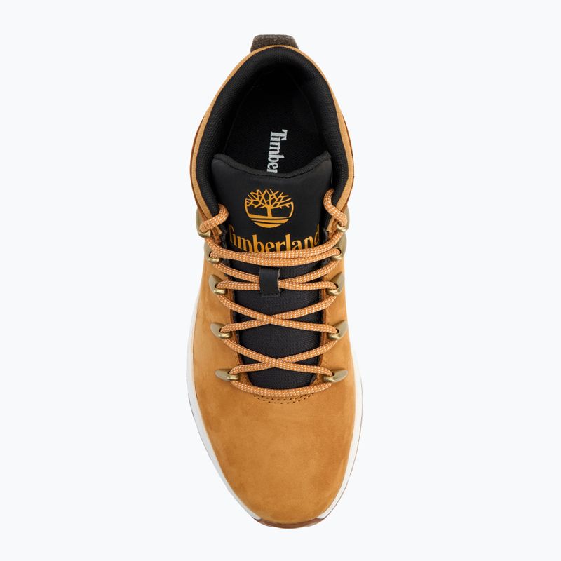 Pánska obuv Timberland Sprint Trekker Mid Lace wheat nubuck/black 5